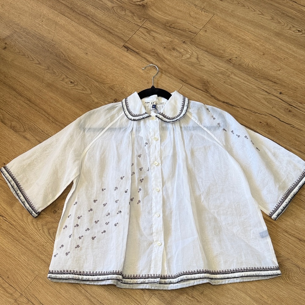 Jupe by Jackie NWT Garove Top-Off White Size XS